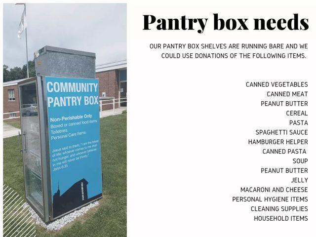 The St. Paul Hametown pantry box
